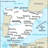 Espanha map Espanha map